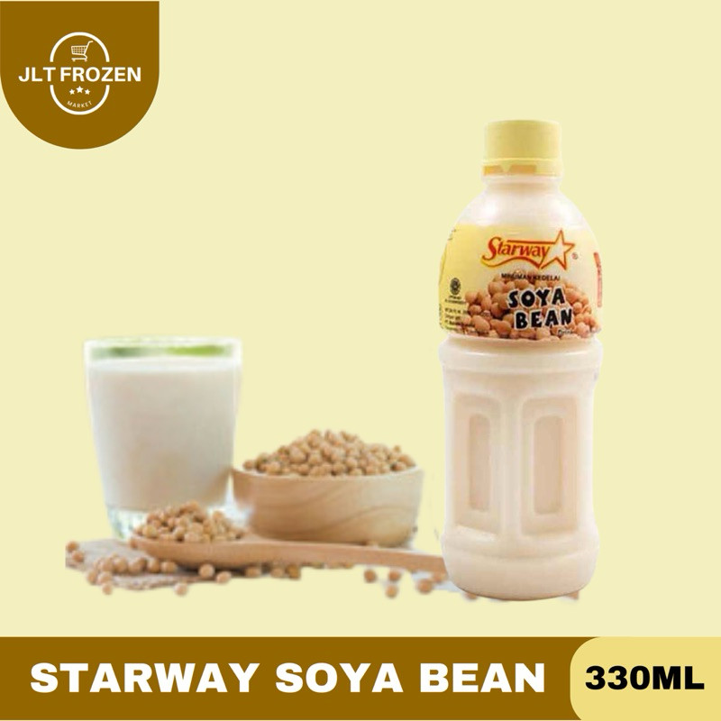 

Starway Susu Soya/ Susu Kedelai/ Soya Milk Soy Milk / Susu Kacang Kedelai 330ml