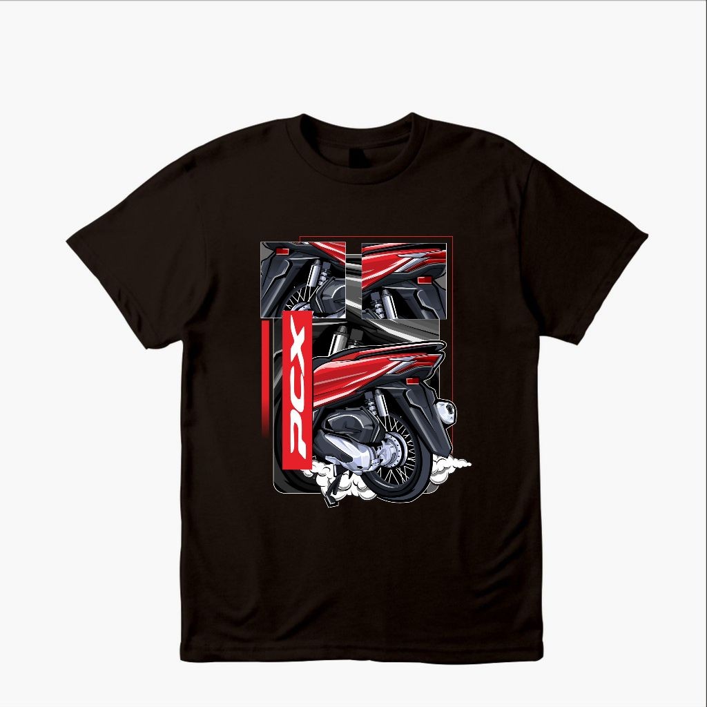 Kaos Distro Otomotif Motor honda PCX abs _Vimelnesha