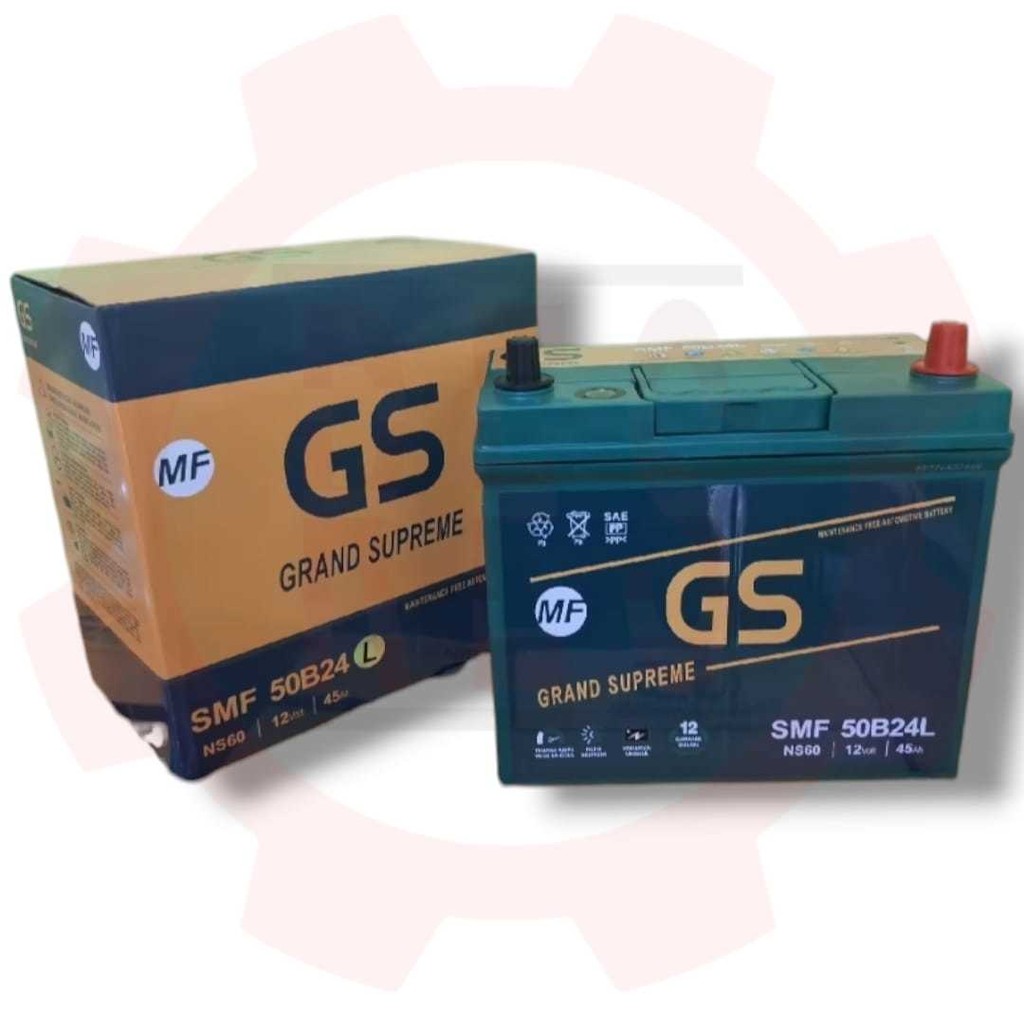 Aki Mobil Grand Livina NS 60 L GS GOLD SHINE Aki Kering