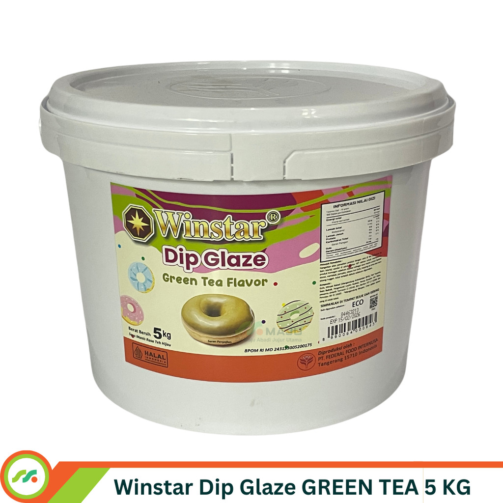 

WINSTAR DIP GLAZE GREENTEA ECO 5KG