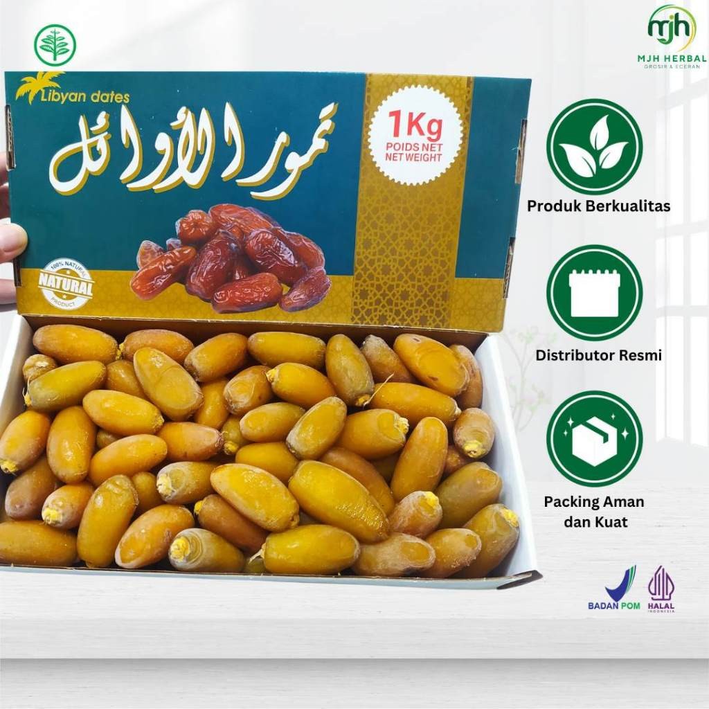 

KURMA RUTHOB LIBYAN / RUTHOB PREMIUM 500GR / KURMA RUTHOB LIBYA GMH 1KG