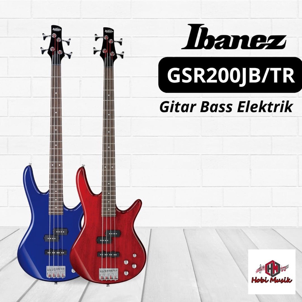 promo diskon 70% Gitar Bass Elektrik Ibanez GSR200 Aktif Original