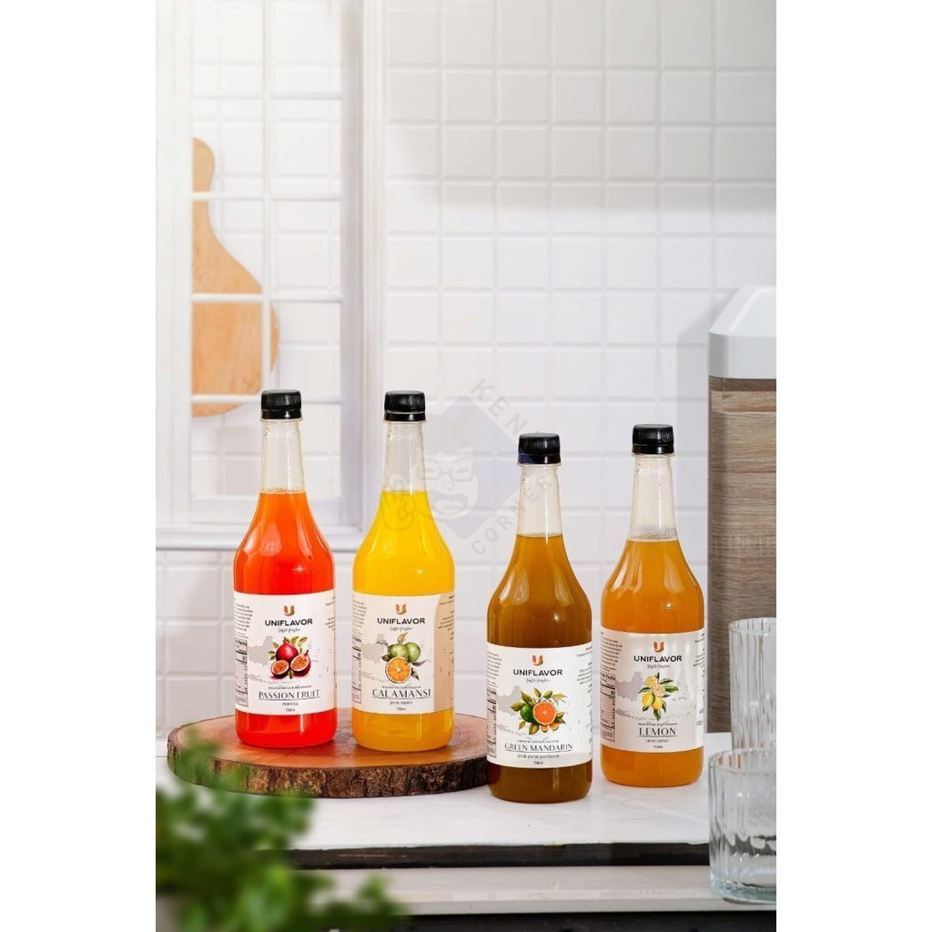 

Uniflavor Sirup Premium Ekstrak Buah Alami 750 ML / Sirup Buah Alami