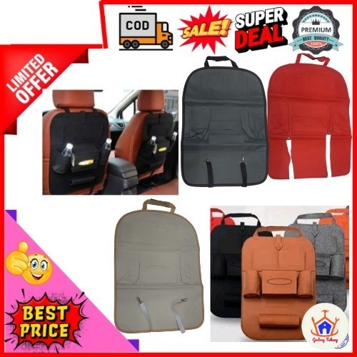 Gudang Tukang Car Seat Organizer Premium Tas Jok Mobil Multifungsi Car Set Organizer Mobil Tas Jok M