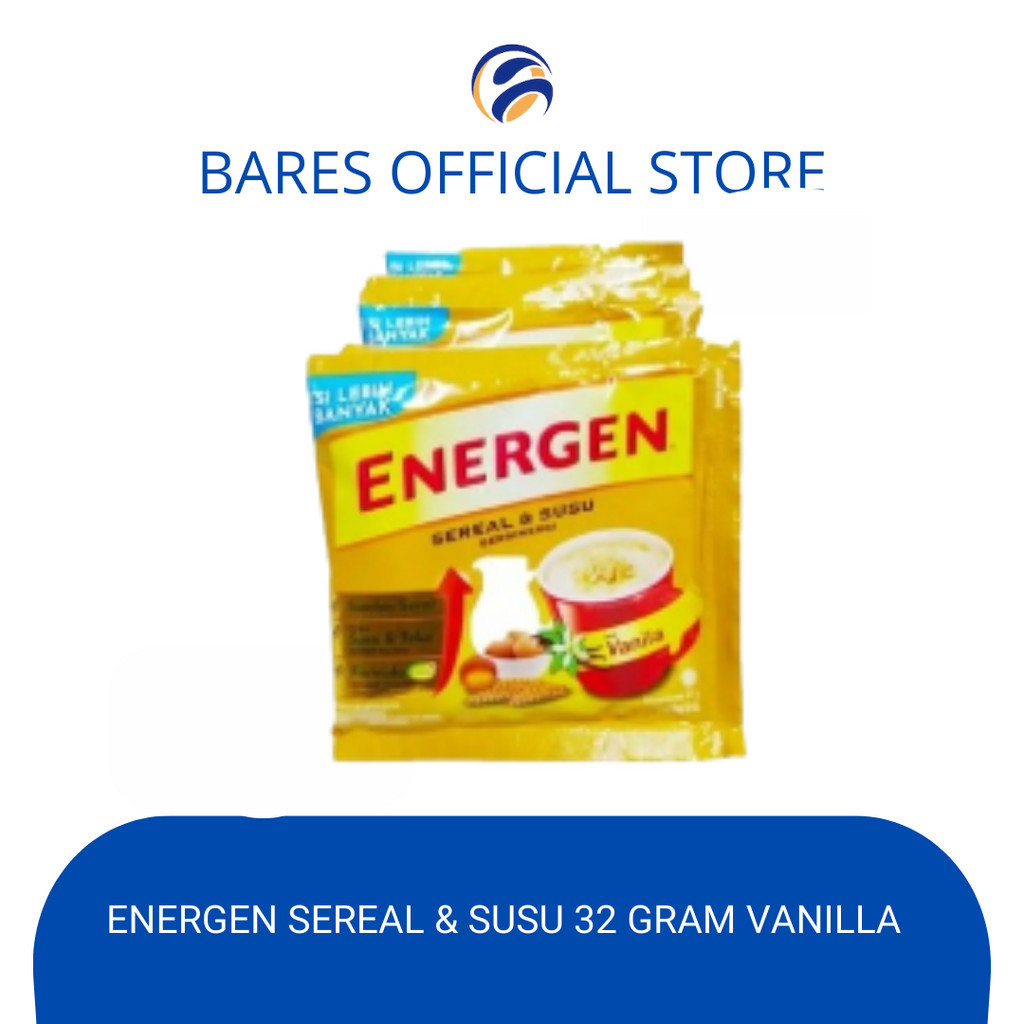 

Energen Sereal Vanilla Pouch 32 Gram/10 Sachet