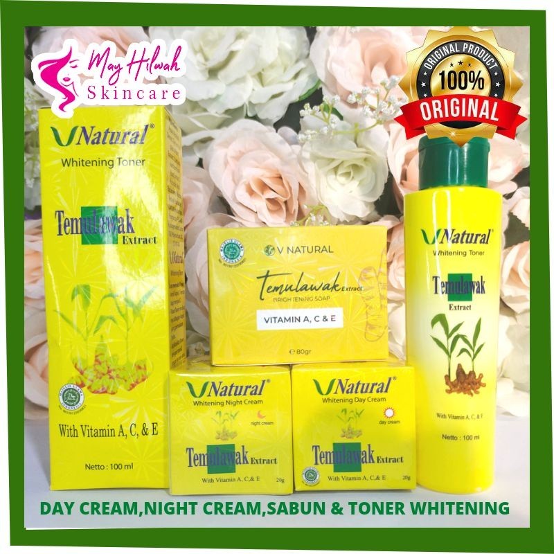 ❤temulawak_original❤Paket Vnatural Temulawak Asli Original BPOM Bergaransi