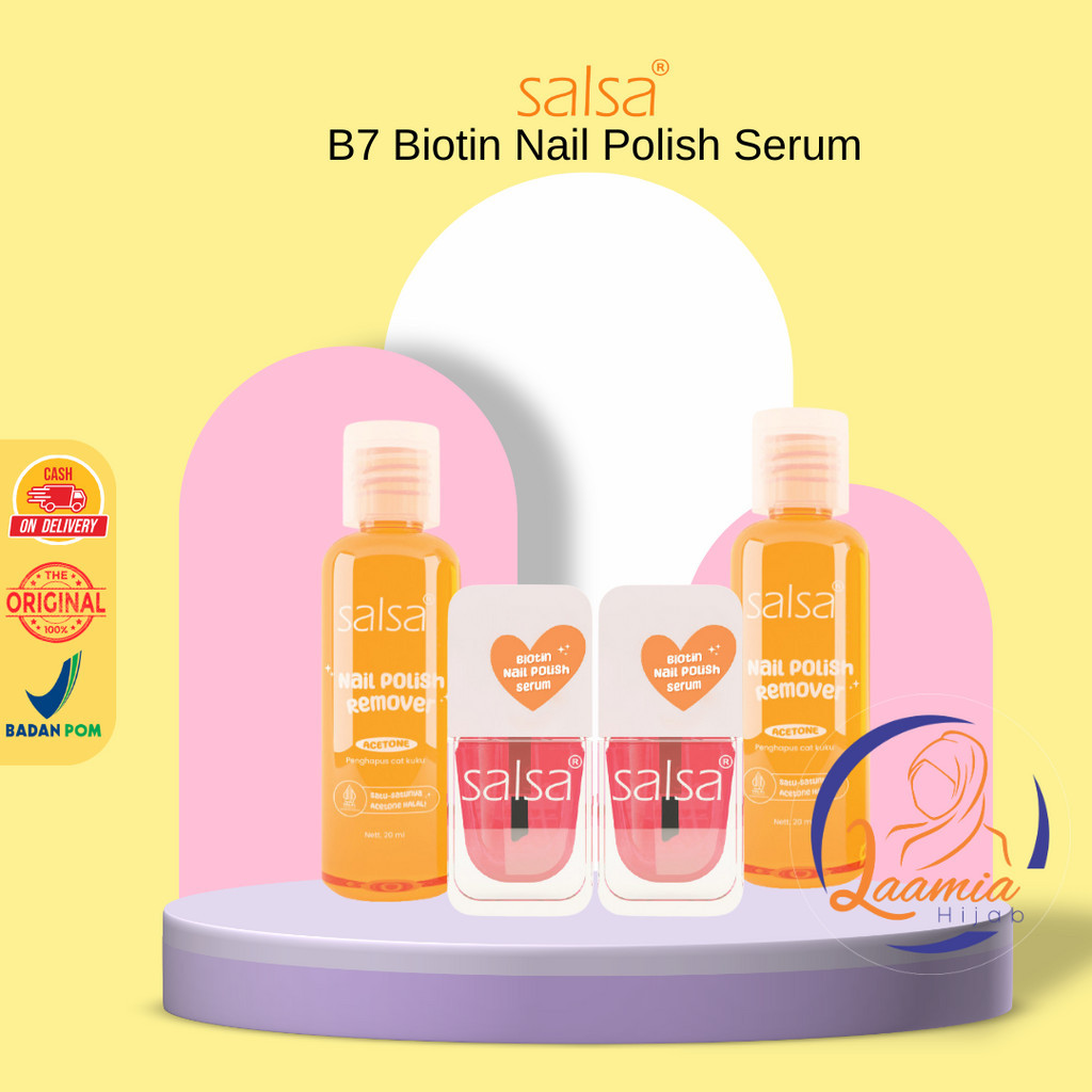 Salsa B7 Biotin Nail Polish Serum - Serum Vitamin Kuku