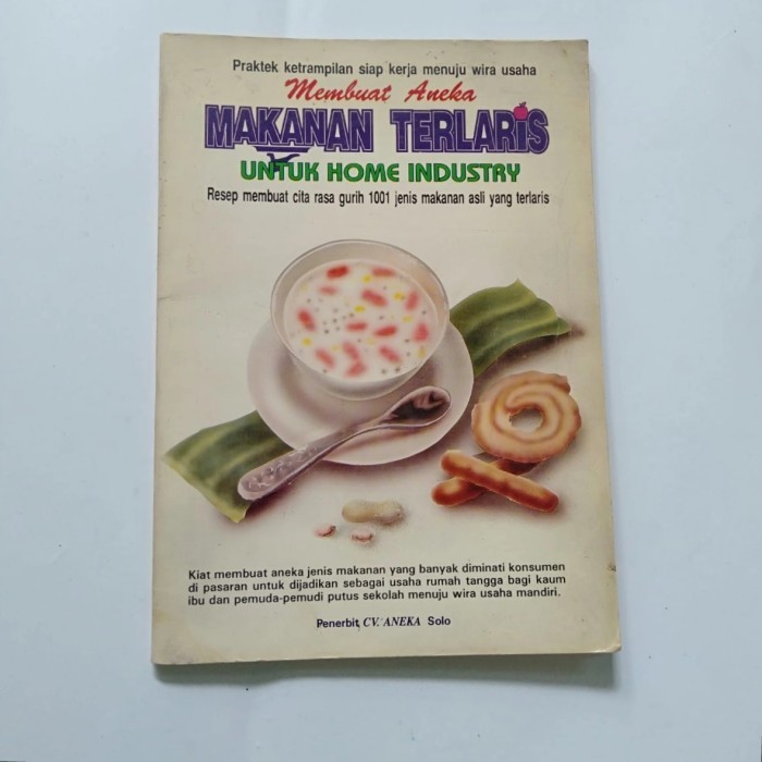 Buku Membuat Aneka Makanan Terlaris Oleh Cv Aneka Solo