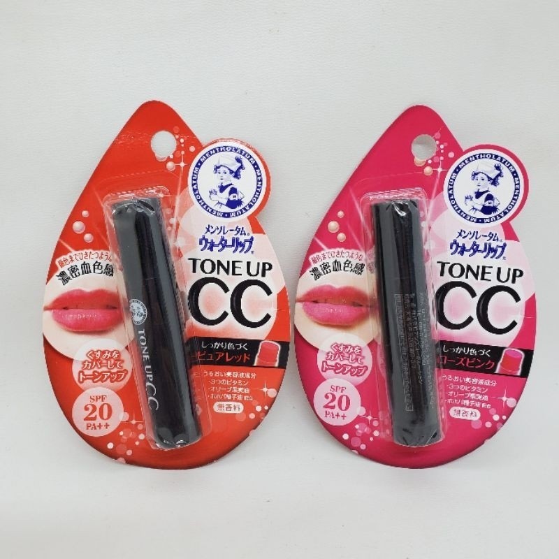 ROHTO MENTHOLATUM WATER LIP BALM ROHTO TONE UP CC LIP BALM