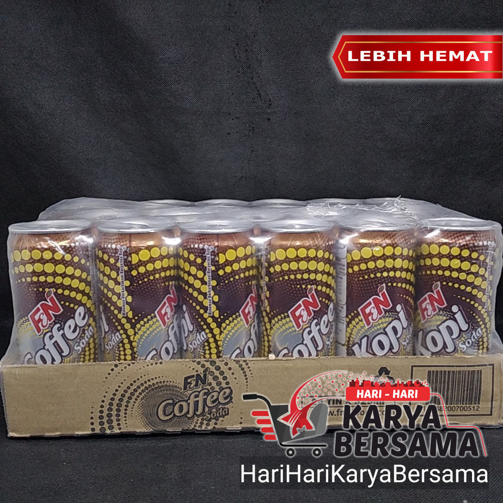 

MINUMAN RINGAN F&N COFFEE SODA ISI 24'S X 325ML - PERKARTON