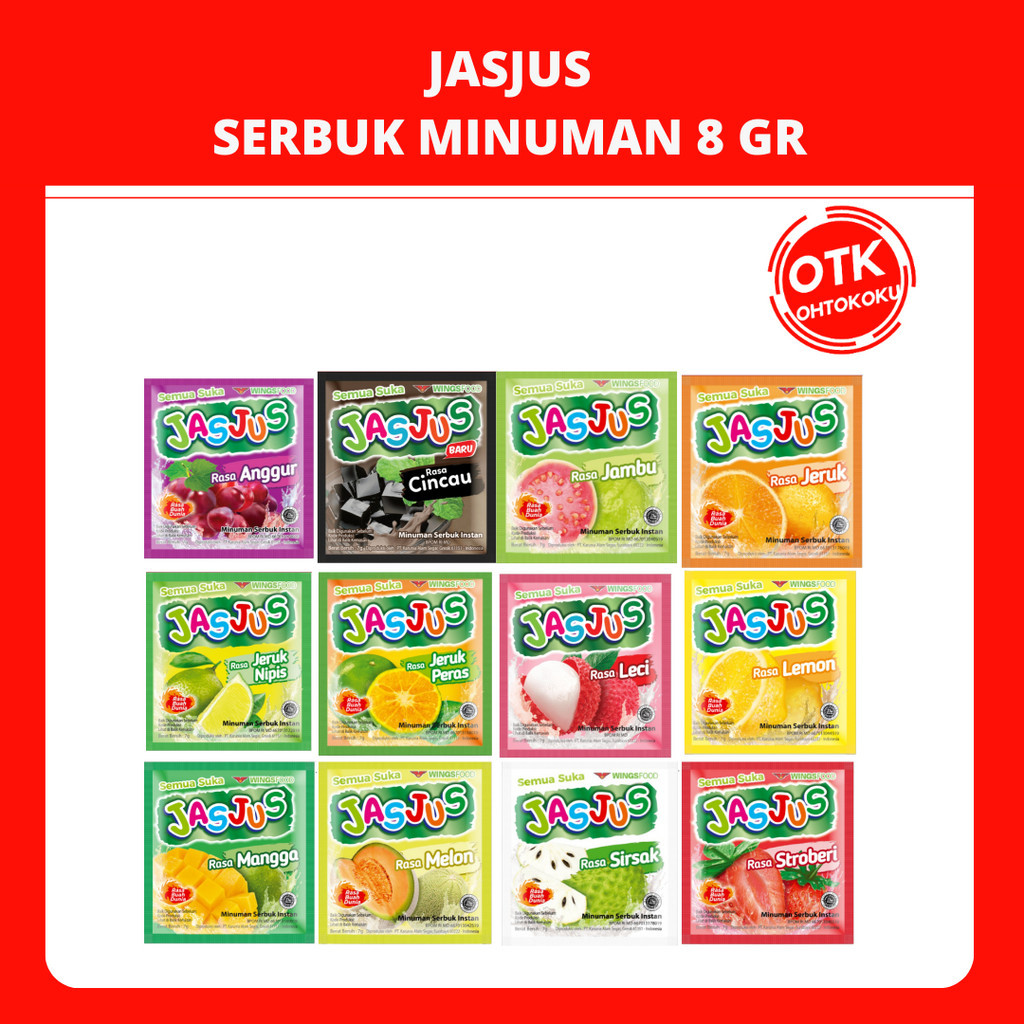 

JAS JUS SERBUK MINUMAN 8GR X 10 SACHET 1 RENTENG