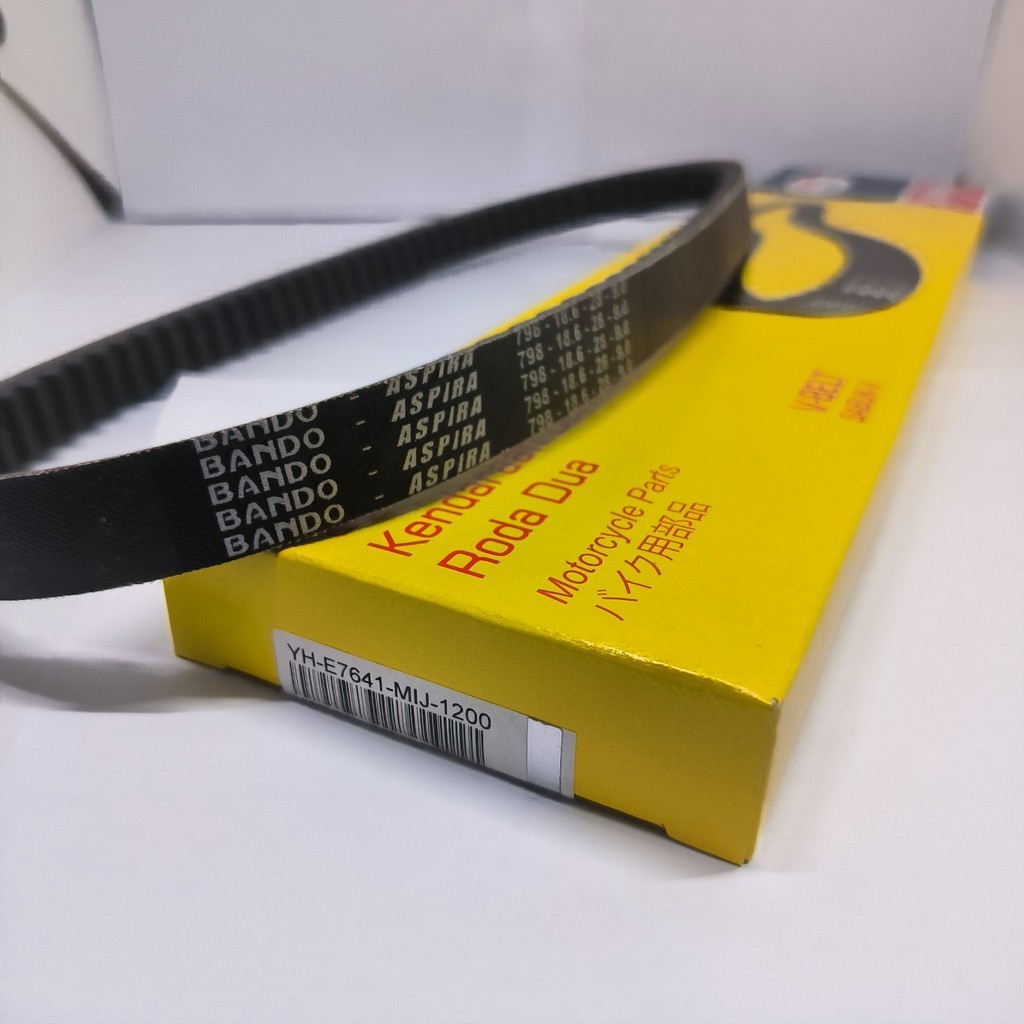 VANBELT VBELT FANBELT SABUK V YAMAHA MIO J ASPIRA ASTRA OTOPARTS YH-E7641-MIJ-1200