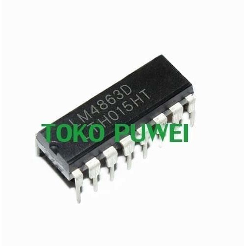 LM4863 LM4863D LM4863N LM 4863 LM4863S 4863N 4863D DIP16 BI55 Original Quality