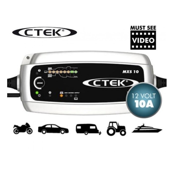 CTEK MXS 10 EU Aki Battery Charger