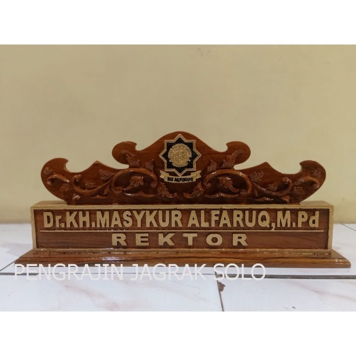 

Termurah TM PAPAN NAMA / PAPAN NAMA KAYU / PAPAN NAMA MEJA UKIR harga pengrajin PS412