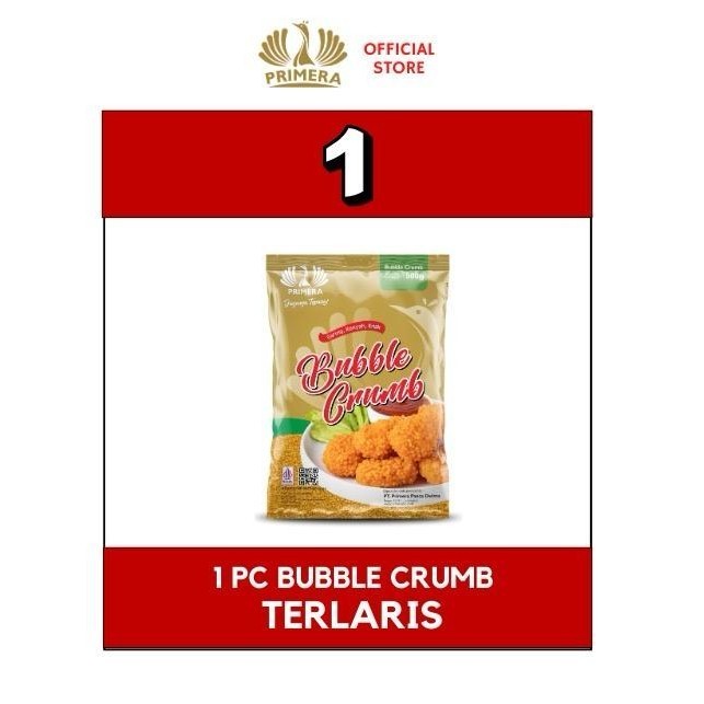 

Bundling 1 Bubble Crumbs Primera 500gr
