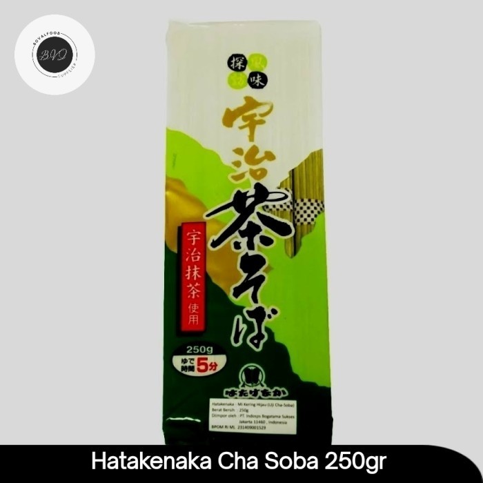 

Hatakenaka Cha soba mie hijau jepan 250gr