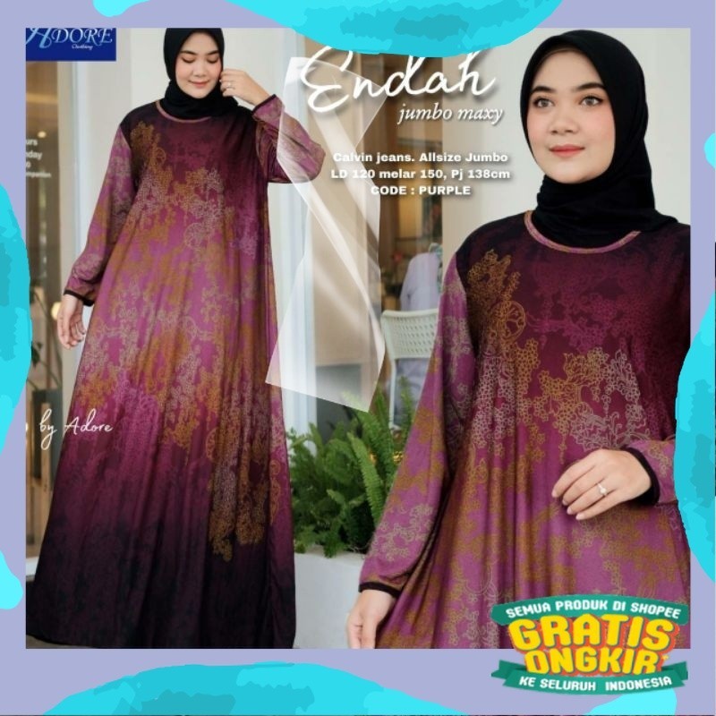 GAMIS CALVIN JEANS BATIK MODERN TERBARU LD 120 150 ENDAH JUMBO MAXY GAMIS MOTIF CANTIK BAHAN TEBAL M
