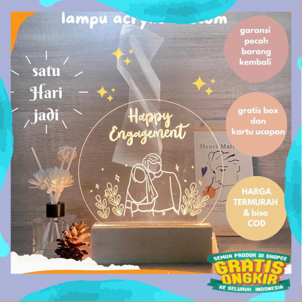 

Kado Hadiah Hampers Wisuda Akrilik Custom Graduation Birthday Boyfriend Girlfriend Sidang Skripsi Sempro Lampu Tidur Teman Pacar Bestie Cowok Cewek Pernikahan Wedding bestie Box Gift Ibu Ayah Guru Lamaran/ kuning coklat abu ungu sage