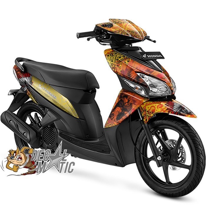 Decal VARIO 110 Full Body Stiker Full Body motor Honda vario 110 Karbu - Vario 110 FI - Vario Techno