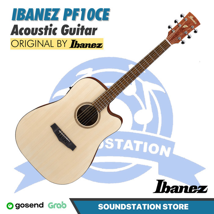 Ibanez PF10CE Acoustic Guitar - Gitar Akustik