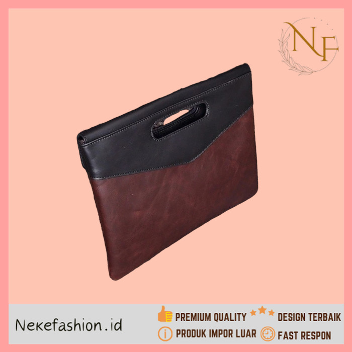 NEKE FASHION Premium Kualitas - Tas Clutch Cowok Tas Clutch Pria Tas Clutch Kulit Tas Hand Bag Pria 
