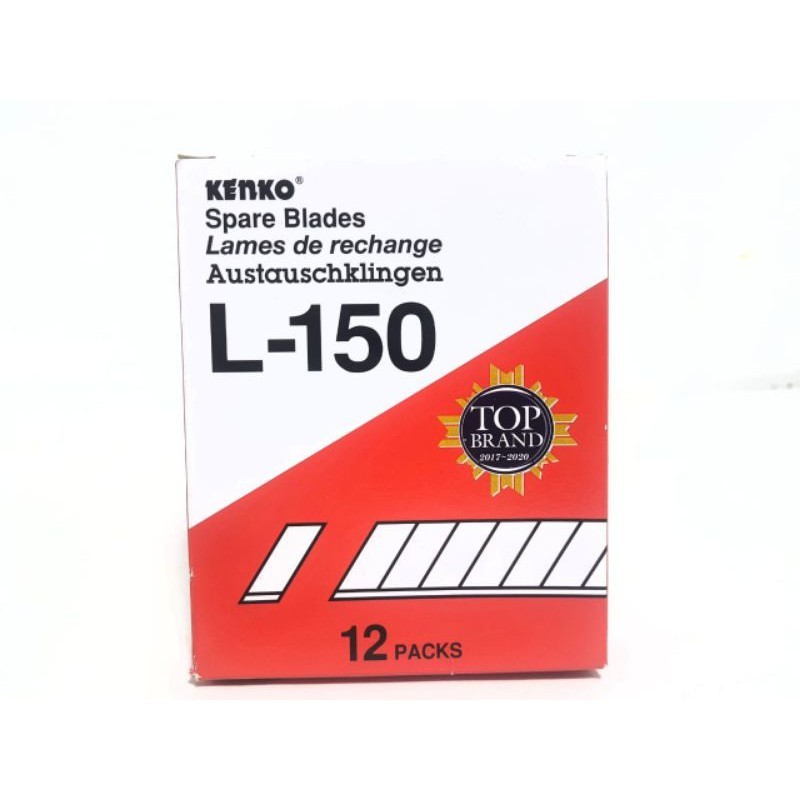 

Harga Grosir (1kotak / 12packs) ISI REFILL CUTTER BESAR KENKO L-150 TOP BRAND