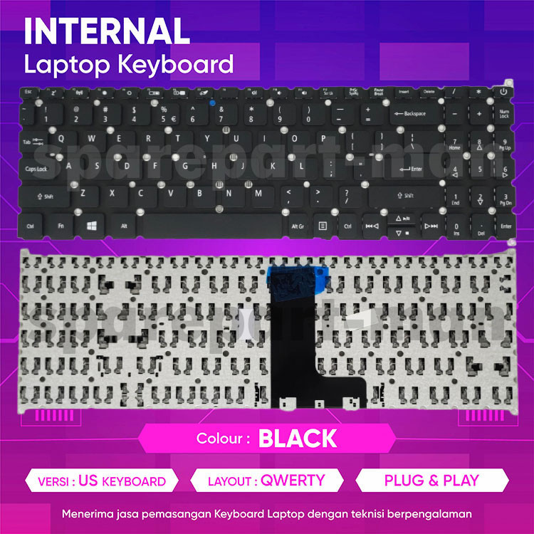 Keyboard for Acer Aspire 3 A315-42 A315-42G ori