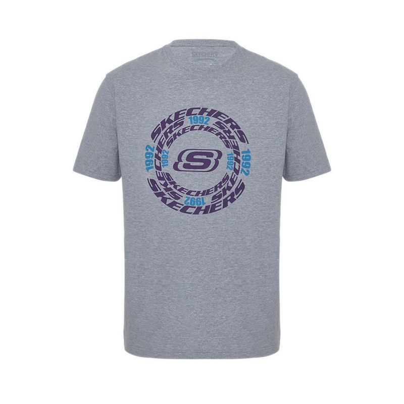 Skechers Men T Shirt -Grey