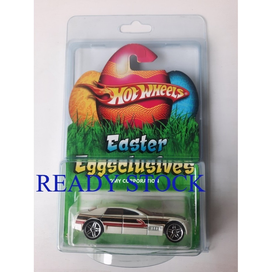 Hot Wheels  Cadillac Sixteen putih Easter Eggsclusives rare