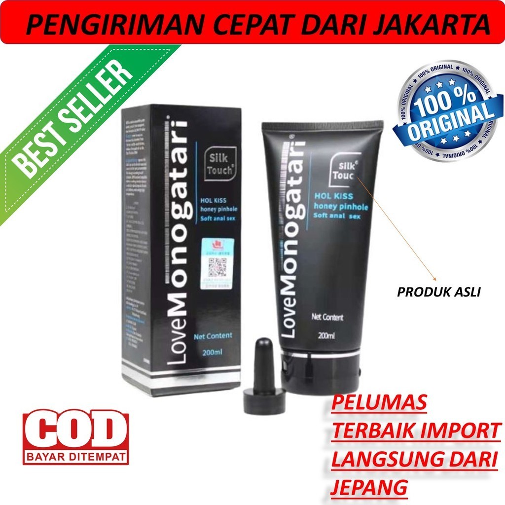 FLASH SALE..Pelumas hubungan sex MONOGATARI LUBRICANT | ORI IMPORT JAPAN PELUMAS PELICIN 200 ML Pelu