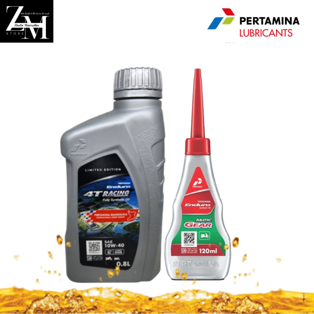 OLI ENDURO RACING 800ml PAKET DENGAN OLI GARDAN ENDURO 120ml ORIGINAL