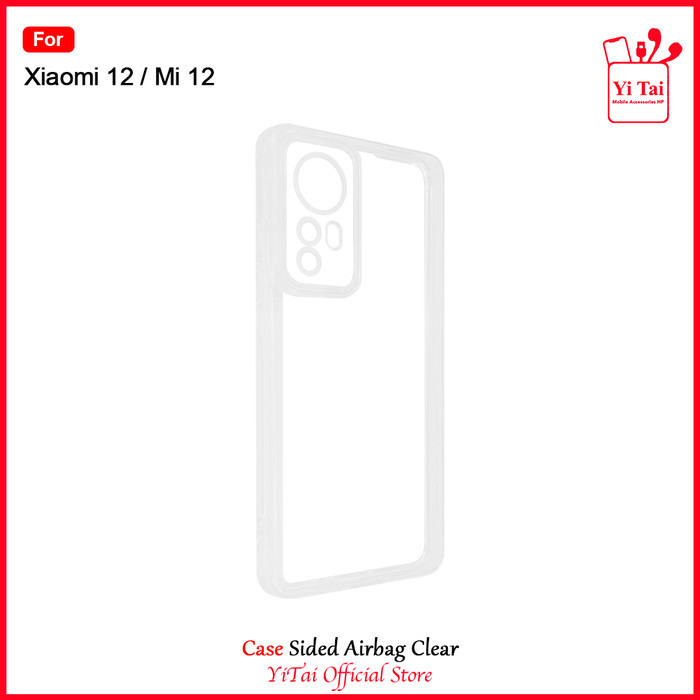 YITAI - YC36 Case Sided Airbag Clear Xiaomi 12 Mi 12 Yitai Indonesia