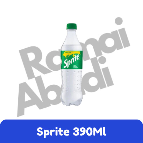 

SPRITE LEMON LIME MINUMAN SODA BOTOL 390ML