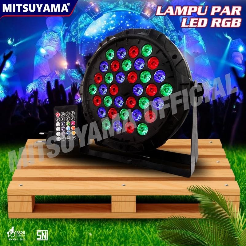 Lampu Par LED RGB Mitsuyama MS-99xxRGB