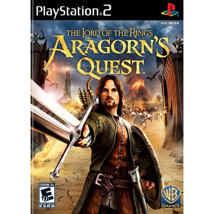 Kaset Playstation 2 - The Lord of the Rings Aragorn's Quest