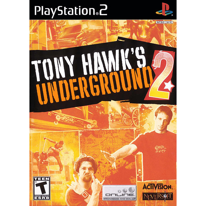 Kaset Playstation 2 - Tony Hawk's Underground 2