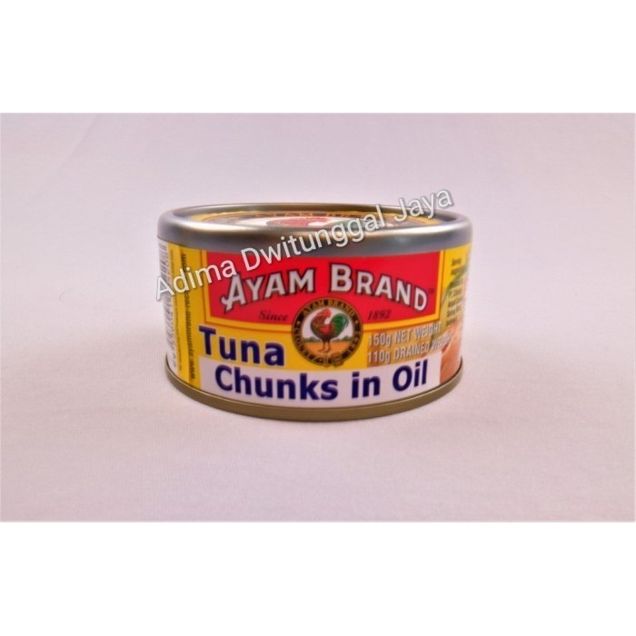 

Ayam Brand Tuna Chunk in oil 150gr