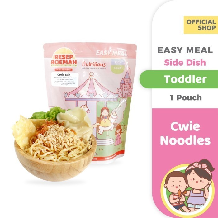 

Resep Rah Cwie Mie / Makanan Balita Homemade - 1 pcs