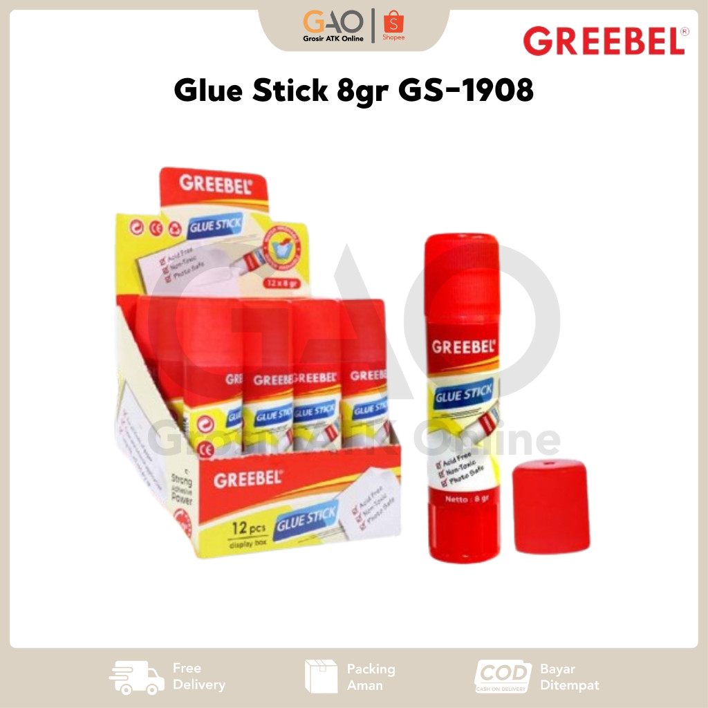 

Glue Stick Greebel 8gr GS-1908