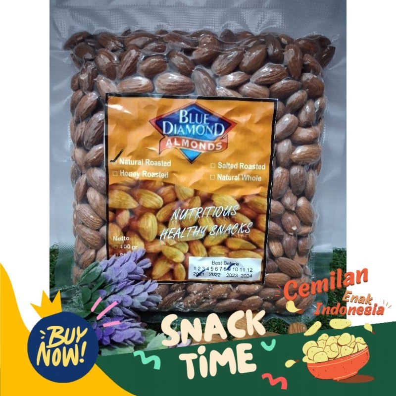 

Special Diskon Kacang Almond Panggang Super Natural Asin Madu cemilan Sehat Diet Blue Diamond Balikpapan Kalimantan
