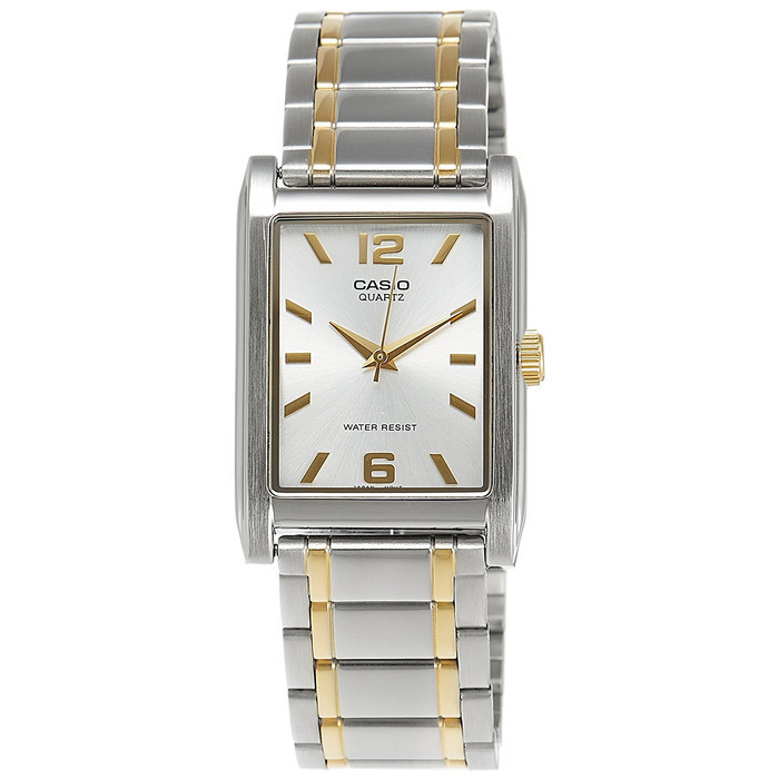 JAM TANGAN PRIA CASIO MTP1235SG-7AD STAINLESS STRAP ORIGINAL