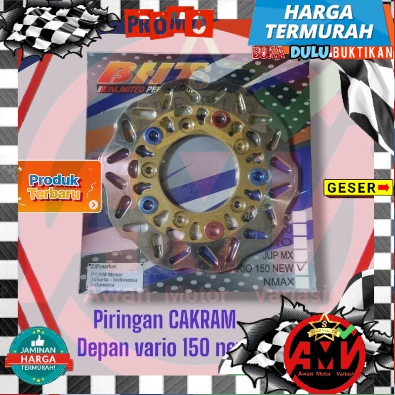 Disc piringan cakram motor / Piringan cakram VARIO VARIO 150 NEW