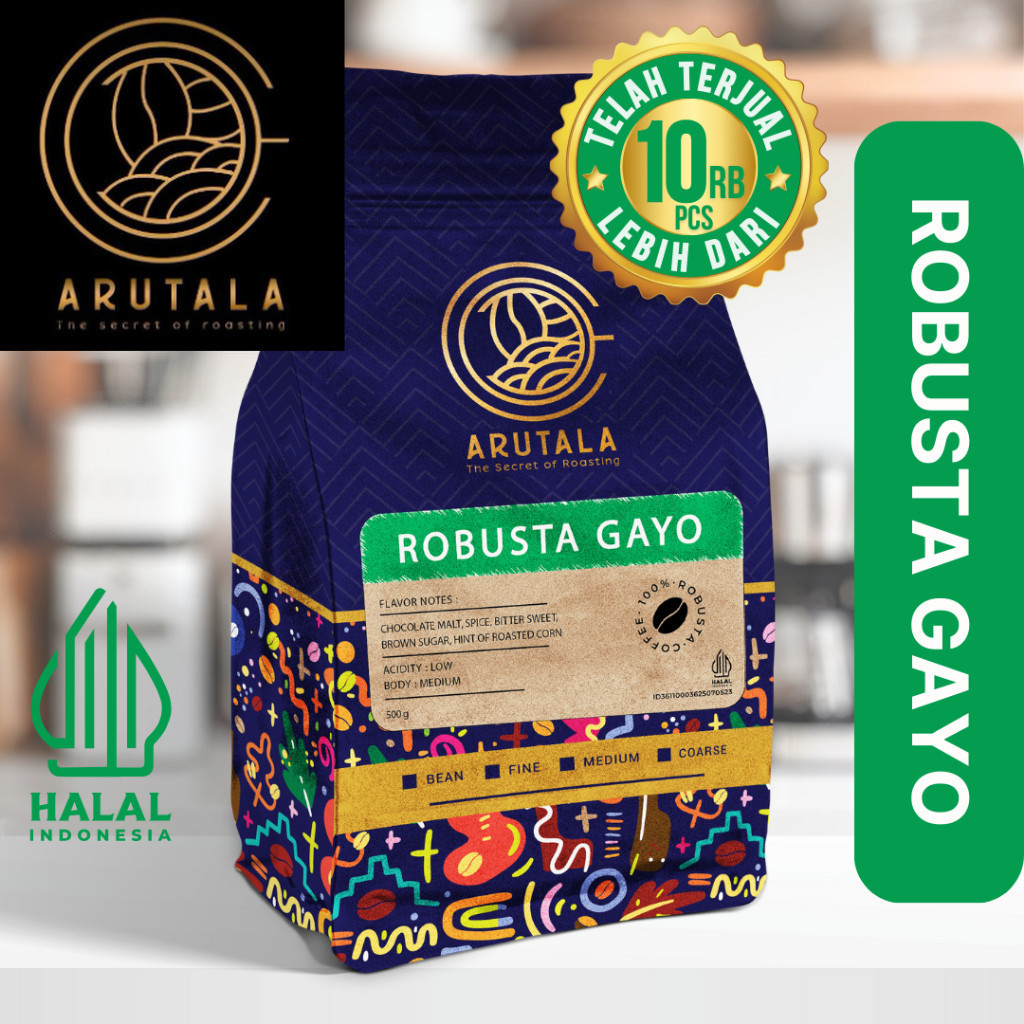 

Kopi Gayo Alur Badak Robusta Coffee 1KG -CB 2