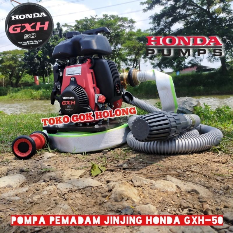 PROMO CUCI GUDANG Pompa Jinjing Alkon Pemadam kebakaran HONDA GXH 50