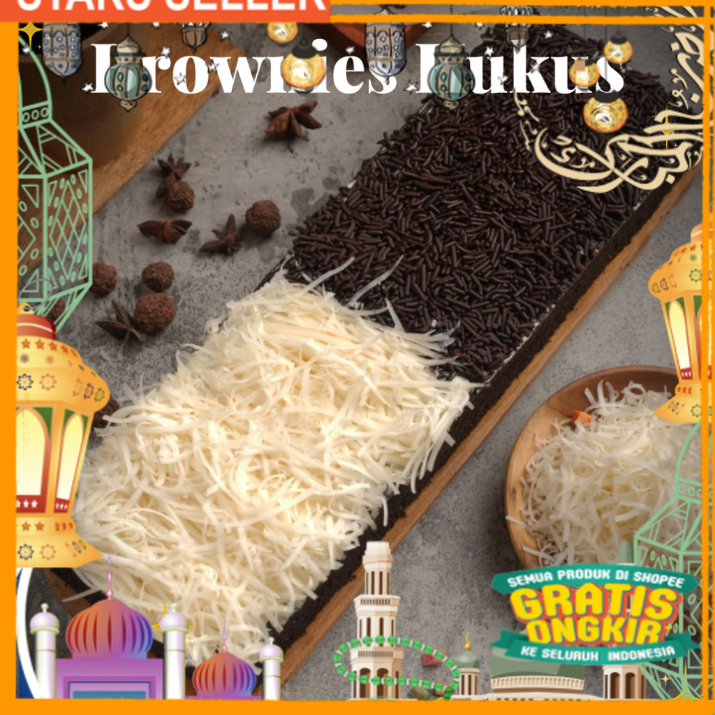 

Brownies Kukus / Kue Brownis Coklat / Bronis Kukus Coklat/ King J Snack