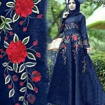 promosi Baju Gamis Busana Muslim / Dress Pesta Maxi Laluna Bca Terbaru