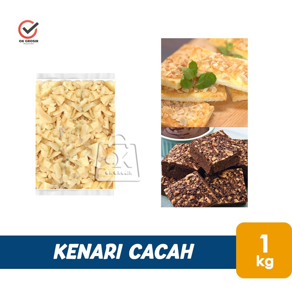 

Kenari Mentah Cacah / Crushed Pili Nuts (1 Kg)