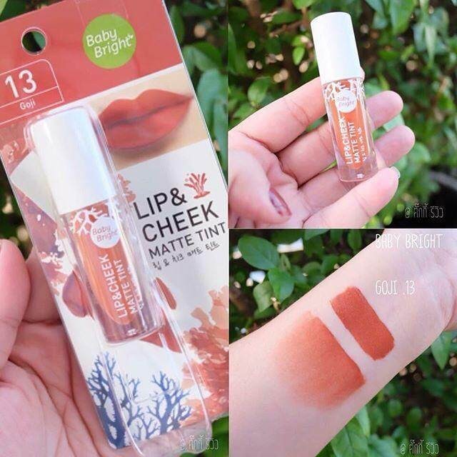Baby Bright Lip & Cheek Matte Tint Original Thailand