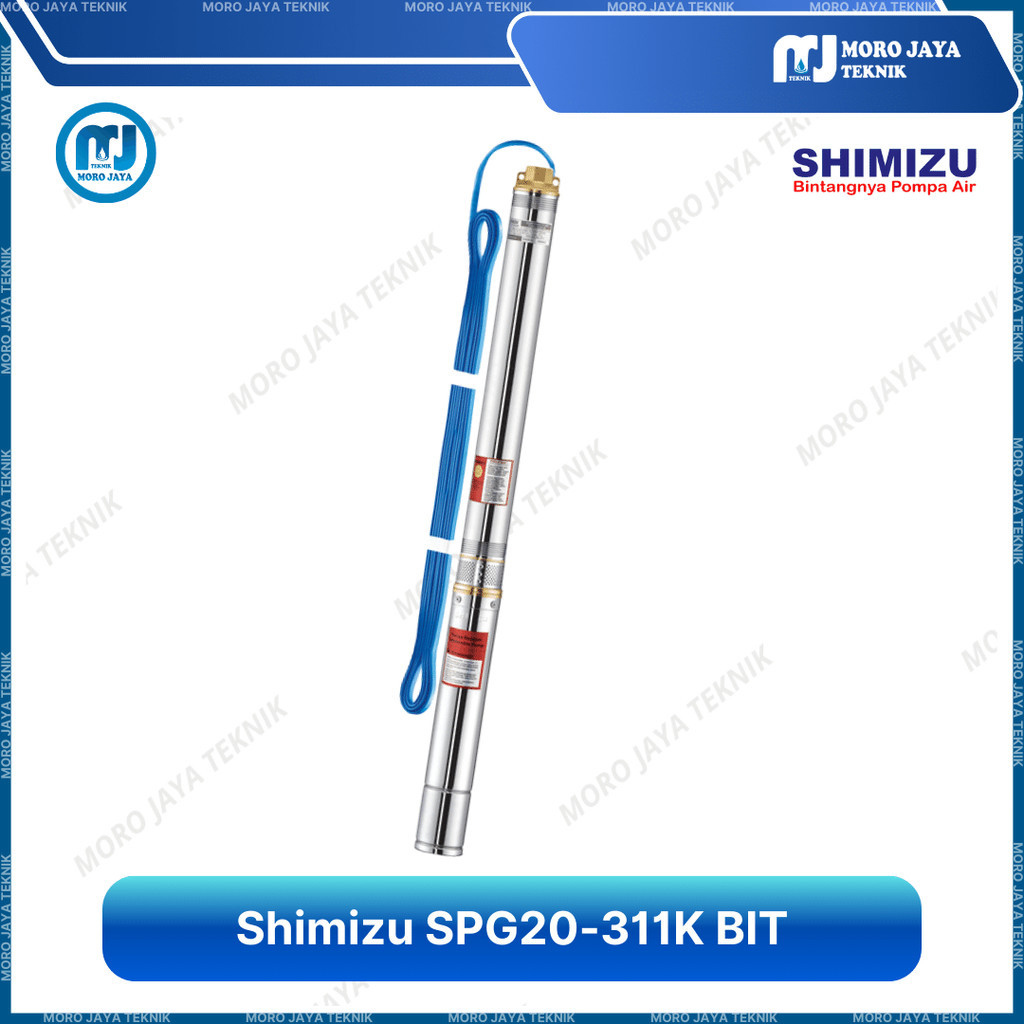 Mesin Pompa Air Submersible Satelit Sibel Shimizu SPG20-311K BIT
